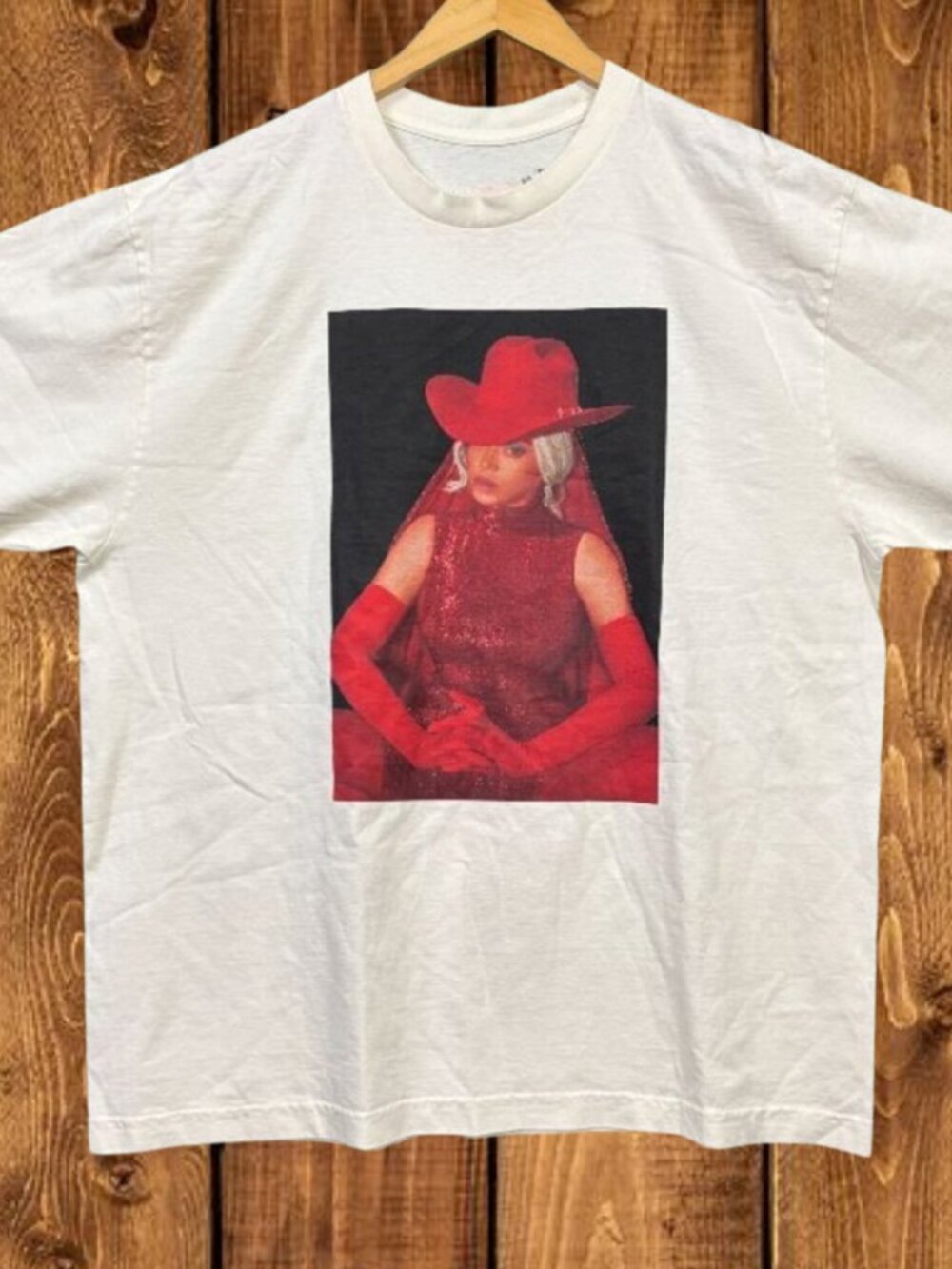 Beyonce Cowboy T-Shirt Black